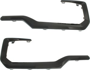 Gloss Black Rear Bumper Molding for 2017 Terrain, Right (Passenger) and Left (Driver), Excludes Denali Model - Replacement Pair/Set