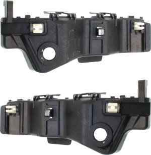 Front Bumper Bracket Pair/Set for Hyundai Santa Fe/Santa Fe XL 2013-2019, Outer Right (Passenger) and Left (Driver), Replacement