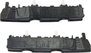 Front Bumper Upper Side Bracket Pair/Set for Hyundai Accent Sedan 2018-2022, Right (Passenger) and Left (Driver) Replacement
