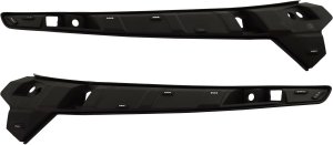 Grille Molding Pair/Set for Honda Ridgeline 2017-2020, Right (Passenger) and Left (Driver) Garnish Base, Replacement