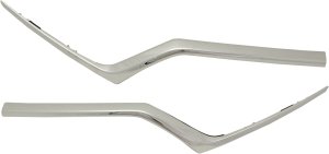Grille Molding Pair/Set for Honda CR-V 2017-2019, Right (Passenger) and Left (Driver), North America Built Replacement
