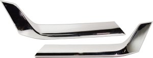 Lower Grille Molding Pair/Set for PILOT 2019-2022, Right (Passenger) and Left (Driver), Chrome Finish Replacement