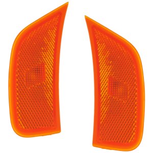 Pair/Set - Front Side Marker Light Assembly for 2021-2023 Cadillac Suburban, Yukon, Yukon XL Denali Model, Right (Passenger) and Left (Driver), Replacement Set