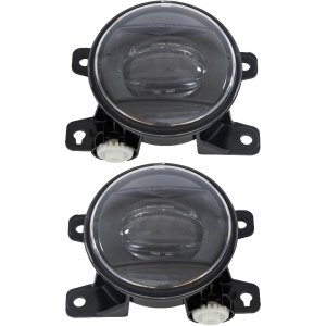 LED Front Fog Light Assembly Pair/Set for Honda Accord 2021-2022, CR-V 2020-2022, Right (Passenger) and Left (Driver) Replacement