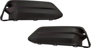 Fog Light Cover for Honda Accord 2018-2020, Right (Passenger) and Left (Driver), without Fog Light Holes, Replacement Pair/Set