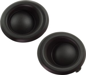 Front Fog Light Cover for 2012-2015 Honda Pilot, Right (Passenger) and Left (Driver), Black Replacement Pair/Set