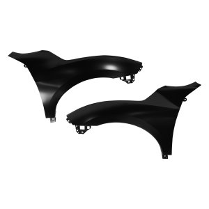Front Fender Pair/Set for 2019-2021 Honda Civic Coupe/Sedan, Primed (Ready to Paint), Right (Passenger) and Left (Driver) Replacement