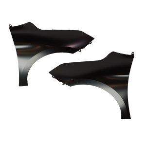 Front Fender Pair/Set for Hyundai Elantra 2019-2020, Right (Passenger) and Left (Driver), Primed (Ready to Paint) Replacement