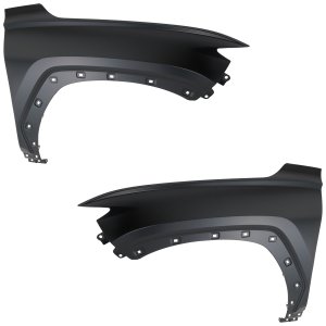 Front Fender Pair/Set for 2022-2023 Hyundai Tucson, Right (Passenger) and Left (Driver), Primed (Ready to Paint), Steel, for SE, SEL, Limited (Korea Built Vehicle), Essential, Preferred, N Line Models, Replacement