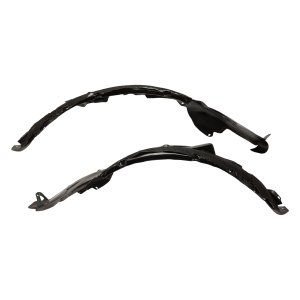 Pair/Set - Front Fender Liner Assembly with Insulation Foam for Honda CR-V 2010-2011, Right (Passenger) and Left (Driver), USA/Mexico Built Vehicle Replacement