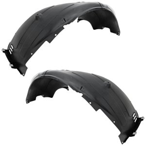 Front Fender Liner Pair/Set for Hyundai Sonata 2020-2022, Right (Passenger) and Left (Driver), Plastic, Injection Form, Suitable for Limited, Luxury, N Line, Sel, Sel Plus, Sport, Ultimate Models, Replacement