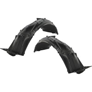 Pair/Set - Front Fender Liner for Honda Civic LX Model Hatchback 2017-2019, Injection Form, Right (Passenger) and Left (Driver), Replacement