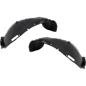 Front Fender Liner Pair/Set for 2022-2023 Hyundai Tucson, Right (Passenger) & Left (Driver), Compatible with SE/SEL/Limited Korea Built, Essential, Preferred, N Line Models - Replacement
