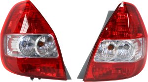 Tail Light Assembly Pair/Set for 2007-2008 Vehicles, Right (Passenger) and Left (Driver) Replacement