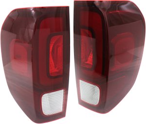 Tail Light Assembly for 2017-2023 Honda Ridgeline, Right (Passenger) and Left (Driver) Sides, Replacement Pair/Set