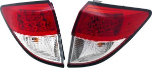 Pair/Set - Tail Light Assembly for Honda HR-V 2019-2022, Outer Right (Passenger) and Left (Driver), Replacement Set
