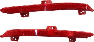 Rear Bumper Reflector Light Pair/Set for 2018-2022 Accord, Right (Passenger) and Left (Driver), Compatible with 2022-2022 Non-Hybrid Model, Honda Replacement