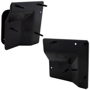 Pair/Set - Rear Bumper Bracket for Hyundai Accent Sedan 2012-2017, Right (Passenger) and Left (Driver) Bumper Stay, Replacement Set
