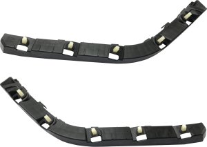 Pair/Set - Rear Bumper Bracket for Hyundai Santa Fe Sport Model, Upper Right (Passenger) and Left (Driver), 2013-2018 Replacement Set