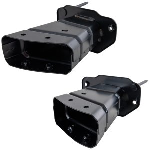 Rear Bumper Bracket Pair/Set for 2018-2022 Hyundai Kona, Right (Passenger) and Left (Driver) Bumper Stay, All-Wheel Drive (AWD) Compatible Replacement