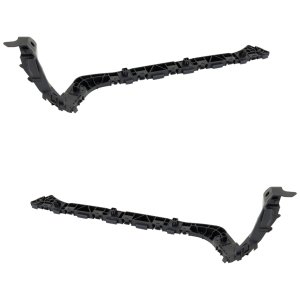 Rear Bumper Bracket Pair/Set for 2013-2015 Honda Civic Sedan, 1.8L/2.4L Engine, Right (Passenger) and Left (Driver), Bumper Spacer, Replacement