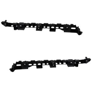 Pair/Set - Rear Bumper Garnish for Pilot 2019-2022, Right (Passenger) and Left (Driver), Black Edition Model, Textured Black, Replacement