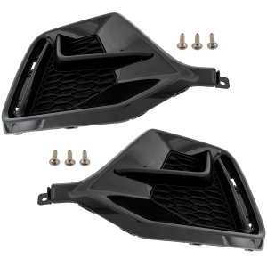 Rear Bumper Molding Pair/Set for Honda Civic 2019-2021 Right (Passenger) and Left (Driver), Pair/Set of 2 Replacement