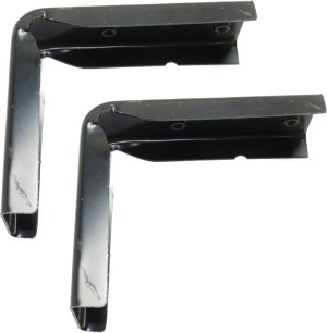 Front Bumper Retainer Pair/Set for Infiniti QX56 (2011-2013), QX80 (2014-2023), Nissan Armada (2017-2022), Lower Steel, Right (Passenger) and Left (Driver), Replacement
