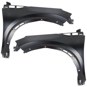 Pair/Set - Front Fender for Infiniti QX50 2019-2023/QX55 2022-2023, Right (Passenger) and Left (Driver), Primed (Ready to Paint), Steel, Replacement Pair/Set
