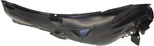 Pair/Set - Front Fender Liner Pair/Set for Infiniti M35H/M37/M56 (2011-2013), Q70/Q70L (2014-2019) Right (Passenger) and Left (Driver) Rear Section, Plastic, Vacuum Form, Replacement
