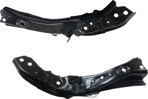Radiator Support Pair/Set for Infiniti Q50 (2015-2023) and Q60 (2017-2022), Right (Passenger) and Left (Driver) Side, 2-Piece Set, Replacement