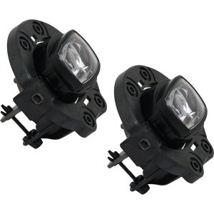 Fog Light Assembly LED for 2019 Jeep Cherokee, Includes Right (Passenger) & Left (Driver) to 4-24-19, Replacement Set