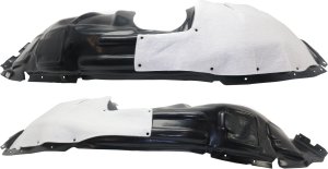 Front Fender Liner Pair/Set for 2014-2018 Jeep Cherokee, Right (Passenger) and Left (Driver), Pair/Set of 2 Replacement