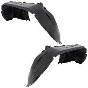 Front Fender Liner Pair/Set for 2019-2022 Jeep Renegade, Right (Passenger) and Left (Driver), Type 1, Fits Limited, Latitude, Sport, North, Altitude, High Altitude, 80th Anniversary, Islander, & Jeepster Models - Replacement
