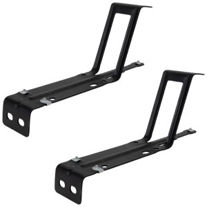 Rear Bumper Bracket Pair/Set for Jeep Wrangler 2019-2023, Wrangler (JL) 2018, Right (Passenger) & Left (Driver) Outer, Replacement