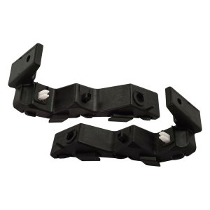 Front Bumper Bracket Pair/Set for 2014-2019 Kia Soul, Right (Passenger) and Left (Driver) Lower, Replacement