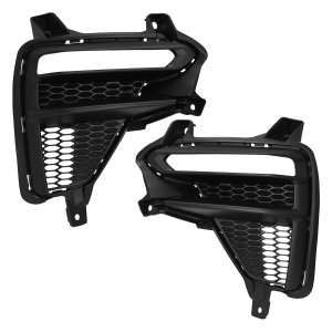 Front Bumper Molding Pair/Set for Kia Forte 2019-2021, FE Model, Right (Passenger) and Left (Driver) Sides, Replacement