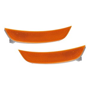 Front Bumper Reflector Light Pair/Set for Kia Soul 2020-2023, Right (Passenger) and Left (Driver), Replacement
