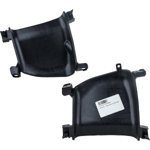 Front Bumper Air Intake Duct Pair/Set for KIA Forte 2017-2018, Right (Passenger) and Left (Driver) Replacement