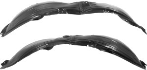 Front Fender Liner Pair/Set for 2016-2018 Kia Sorento, Right (Passenger) and Left (Driver) with Insulation Foam Replacement