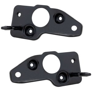 Rear Bumper Bracket Pair/Set for Kia Forte Sedan (2019-2021) - Right (Passenger) & Left (Driver), Steel - Replacement