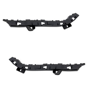Rear Bumper Bracket Pair/Set for 2017-2018 Kia Forte, Includes Right (Passenger) and Left (Driver) Upper Side Brackets, Made of Durable Plastic, Replacement