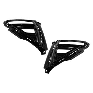 Rear Bumper Molding Pair/Set for Kia Forte 2019-2021, Right (Passenger) and Left (Driver) Side Replacement