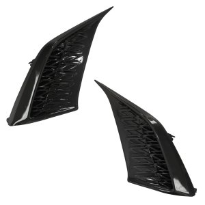 Front Bumper Molding Pair/Set for ES-Series 2019-2022, Right (Passenger) and Left (Driver), F Sport Package, Japan or North America Built Vehicle Replacement Models: for ES 300h, ES 350.