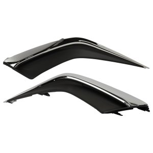 Front Bumper Molding Pair/Set for ES-Series 2019-2022, Right (Passenger) and Left (Driver), Excluding F Sport Package, for Japan or North America Built Vehicle - Replacement
