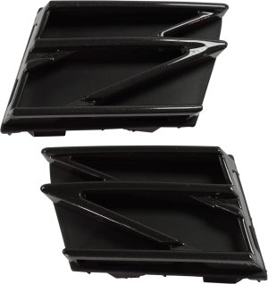 Front Bumper Tow Hook Cover Pair/Set for Lexus NX200T (2015-2017) and NX300 (2018-2021), Right (Passenger) and Left (Driver), with M Sport Package - Replacement