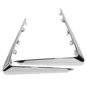 Grille Molding Pair/Set for Lexus ES300H/ES350 2019-2022, Right (Passenger) and Left (Driver), ES350 without F Sport Package, North America/Japan Built Vehicle, Replacement