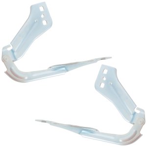 Pair/Set - Hood Hinge Pair/Set for 2016-2018 Lincoln MKX and 2019-2023 Lincoln Nautilus, Right (Passenger) and Left (Driver), Steel, Replacement