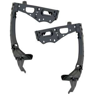 Radiator Support Upper Right (Passenger) and Left (Driver) Steel Pair/Set for Lexus GS300 2006-2007 and GS450H 2007, Replacement