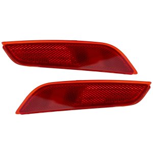 Rear Bumper Reflector Light Pair/Set for 2021 Lexus IS300/IS350, Right (Passenger) and Left (Driver), Replacement
